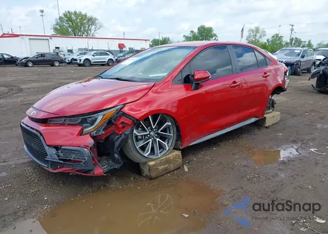 2021 Toyota Corolla Se z USA, uszkodzony, nr VIN JTDS4MCE3MJ061953